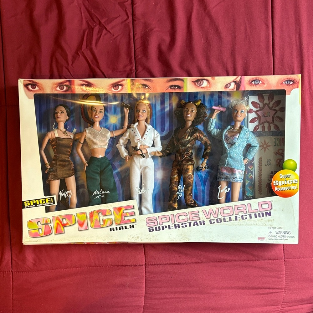 1998 Spice Girls Spice World Superstar Collection Dolls